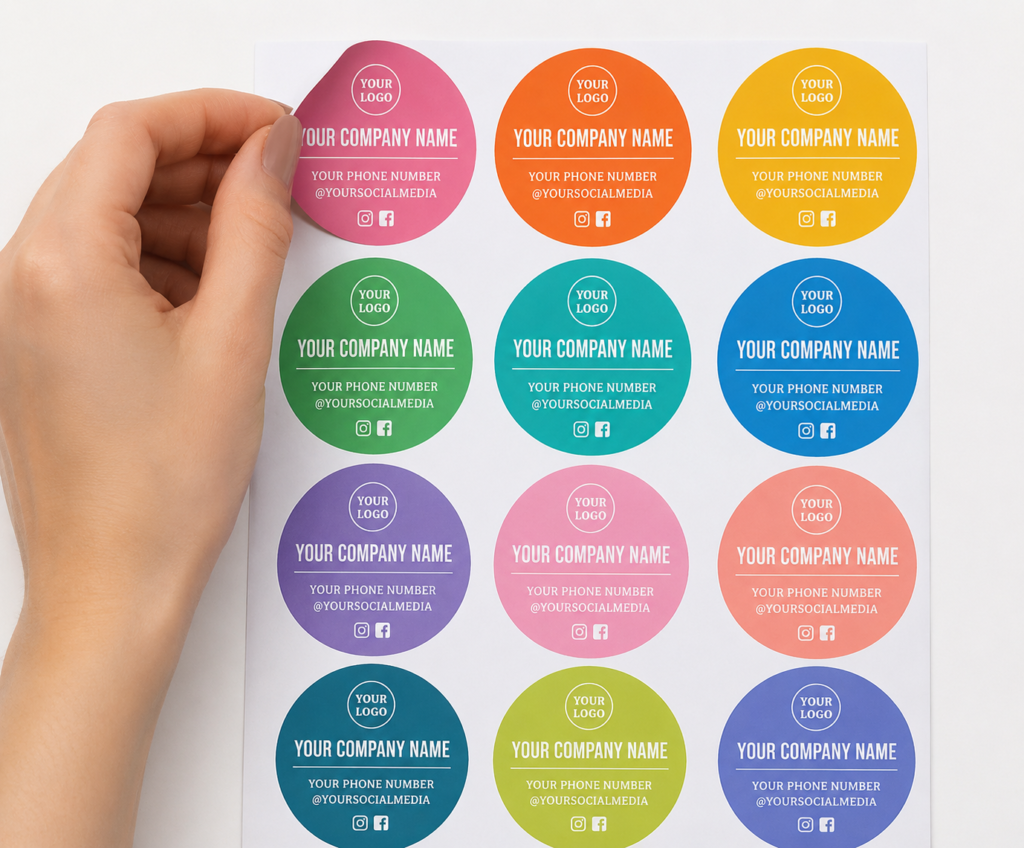 Custom Round Stickers