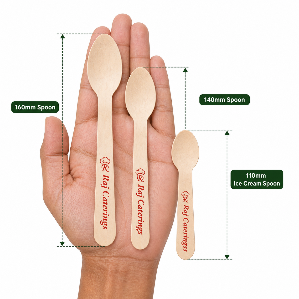 Custom Printed Wooden Spoons - Image 2