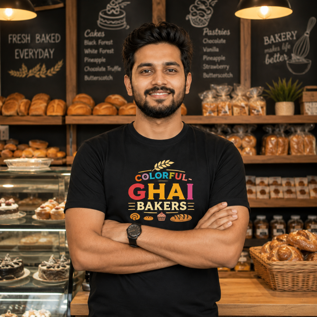 Custom Round Neck T-Shirts