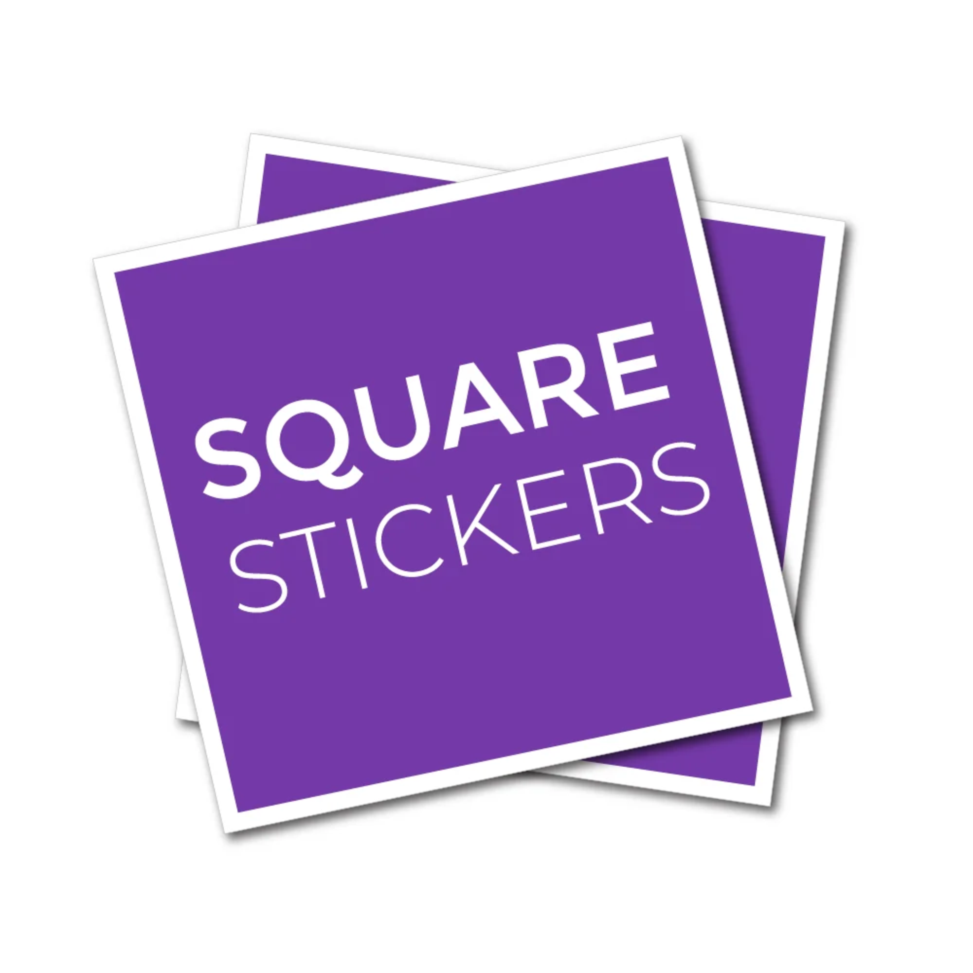 Custom Square Printed Stickers